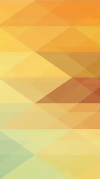 黄色扁平H5背景高清