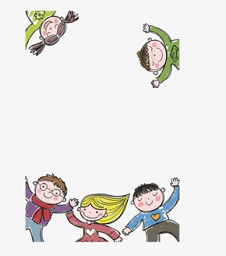 六一儿童节童趣儿童装饰边框免抠