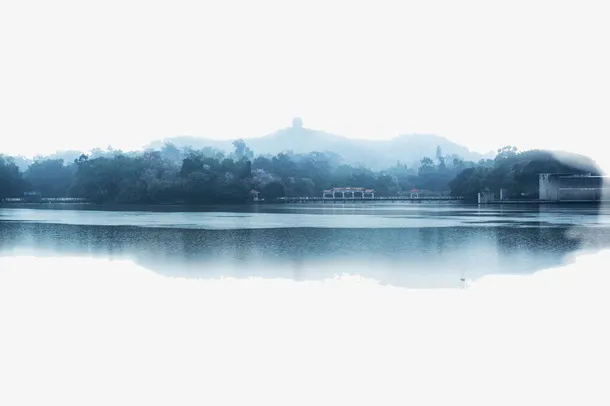 中国风山水素材图免抠