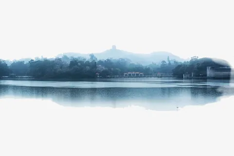 中国风山水素材图免抠