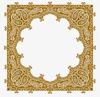 外方内圆边框免抠