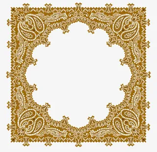 外方内圆边框免抠