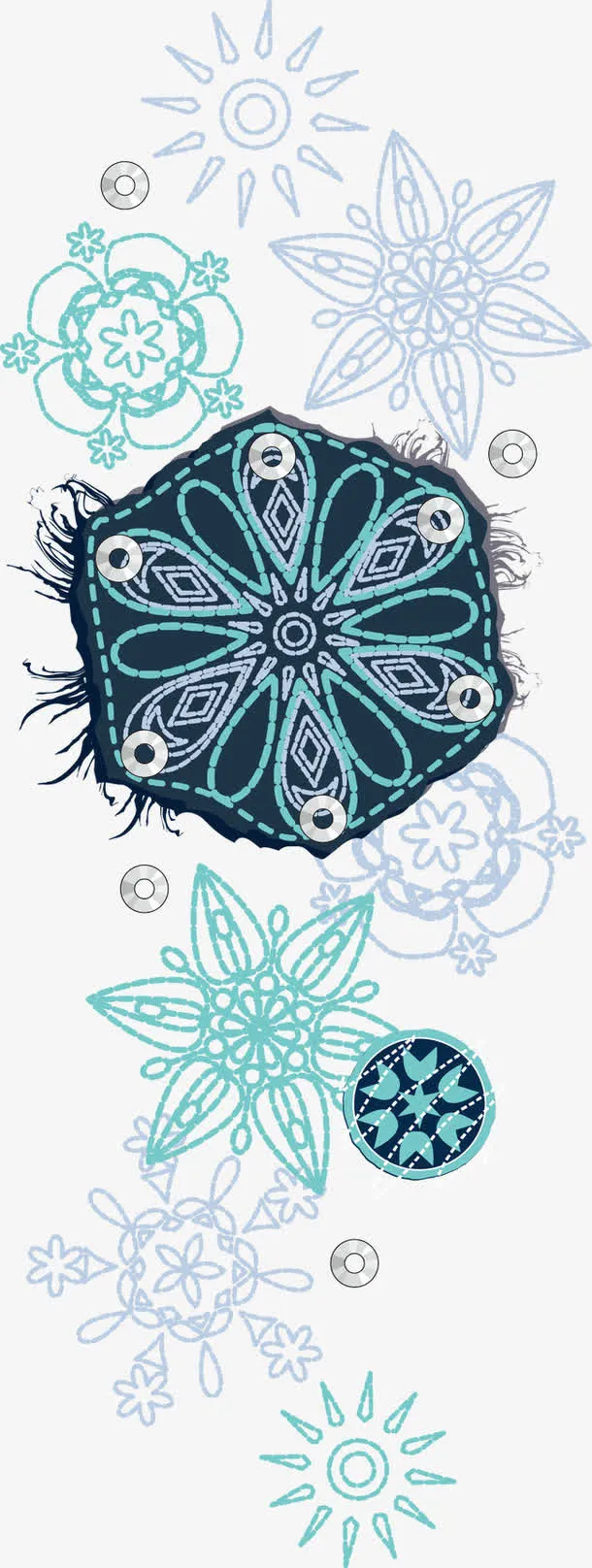 花纹矢量素材免抠