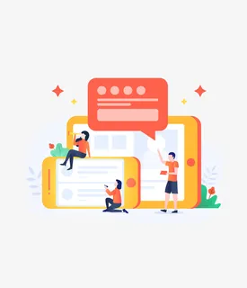 2.5D手机移动软件APPIT信息免抠