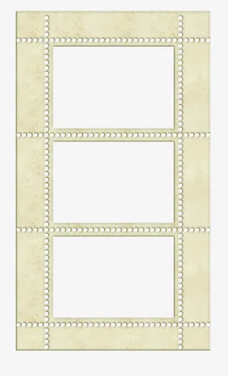 素描手绘边框免抠