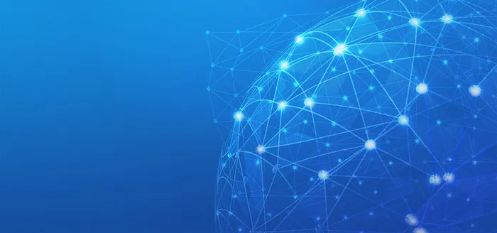 公司科技科幻蓝色商务海报背景高清