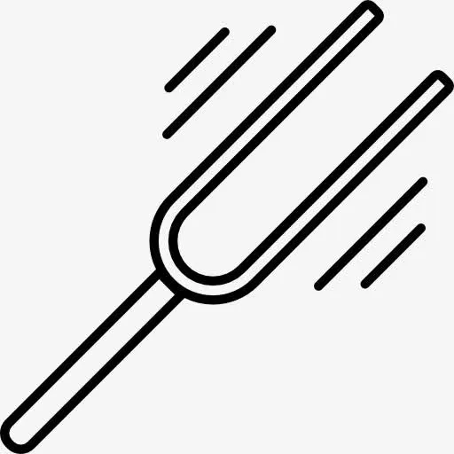 音叉振动图标免抠