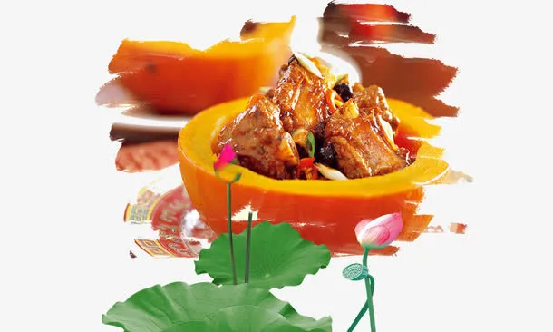 糖醋排骨传统美食免抠