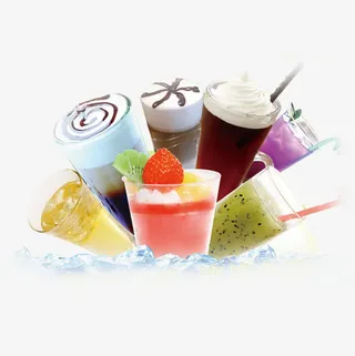 奶茶冷饮免抠