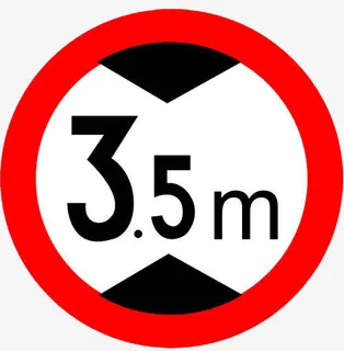 车辆行人通行标志免抠