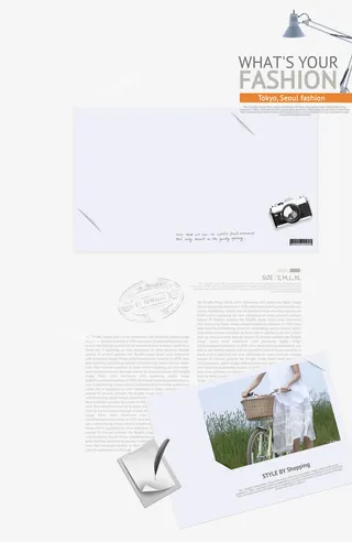 旅游相册模板休闲白色免抠