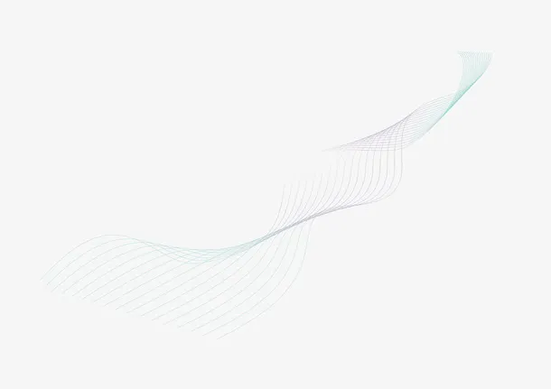 简约线条免抠