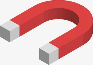 卡通磁铁设计素材免抠