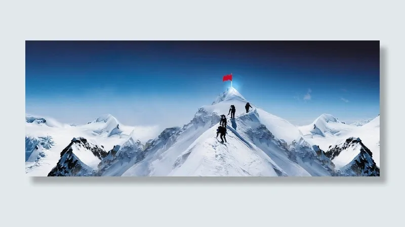 雪山背景高清