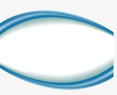 科技感蓝色线条免抠