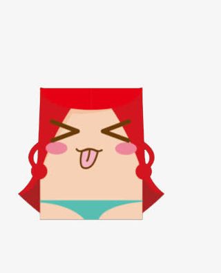 卡通贱萌手机红包装饰免扣素材免抠