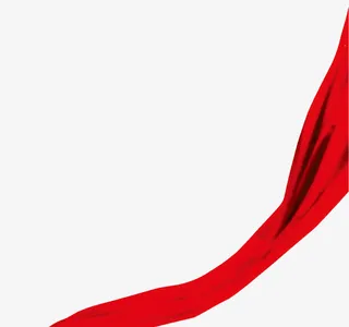 飘扬的红丝带免抠