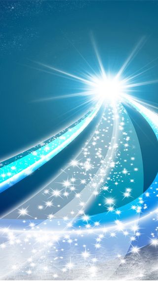 光效蓝色背景图高清