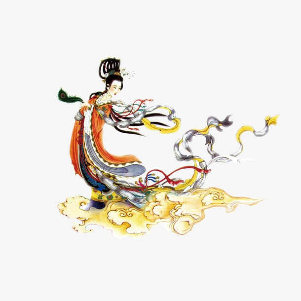 嫦娥奔月免抠