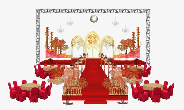 舞台效果图免抠