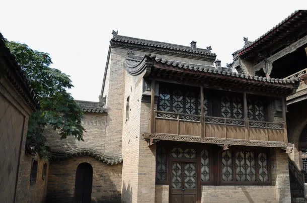 古代院子免抠