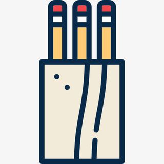 铅笔盒图标免抠