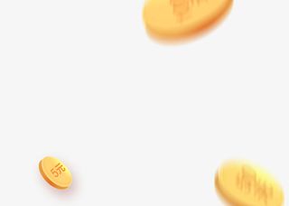 金币漂浮素材免抠