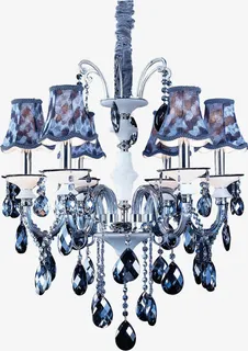 灯 吊灯 顶灯 欧式布艺免抠