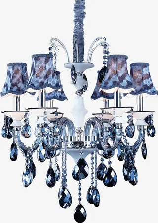 灯 吊灯 顶灯 欧式布艺免抠