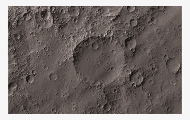 月球表面装饰免费素材免抠