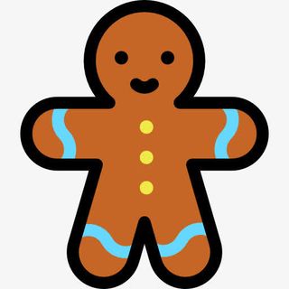 姜饼人图标免抠