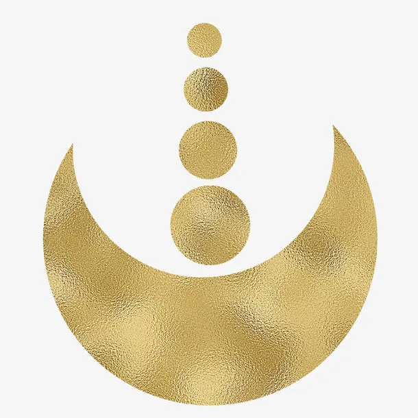 金色月亮免抠