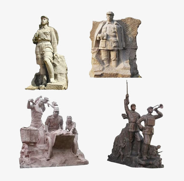 雕塑素材免抠