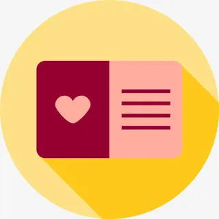 婚礼邀请图标免抠