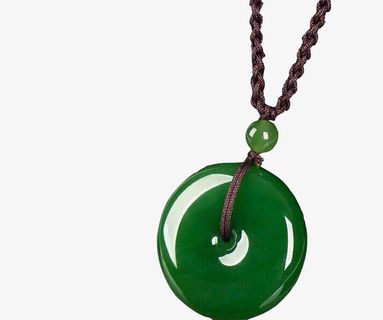 白玉平安扣白色有孔圆形吉祥珠宝免抠