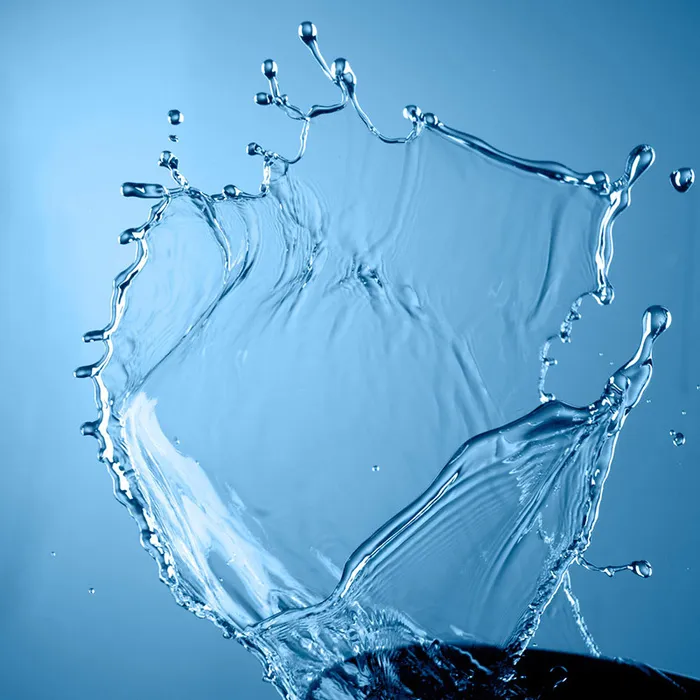 蓝色清新水花背景高清