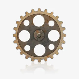 齿轮怀旧影音设备及道具透明png图标免抠