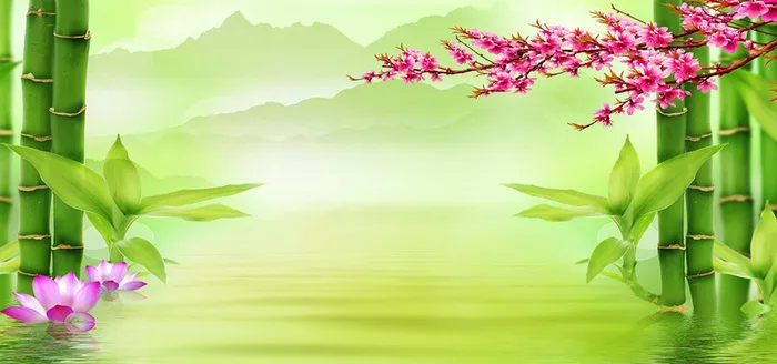 绿色背景图高清