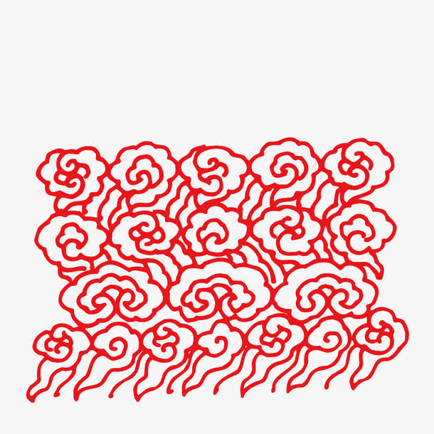 云纹浪花免抠