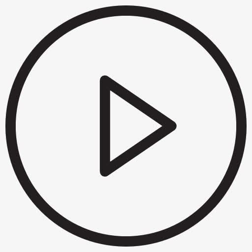 播放按钮图标免抠