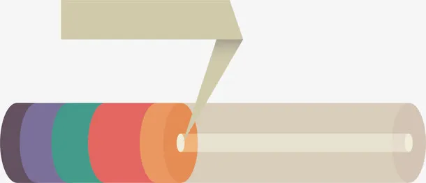 分层剖析说明图免抠
