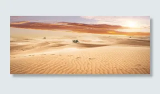 沙漠背景，沙漠，黄沙高清