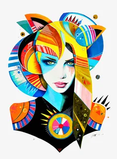 原住居民女孩免抠