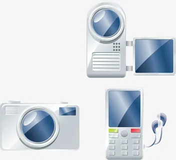 电子科技新品上市装饰元素免抠