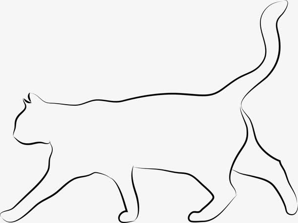 手绘猫咪免抠
