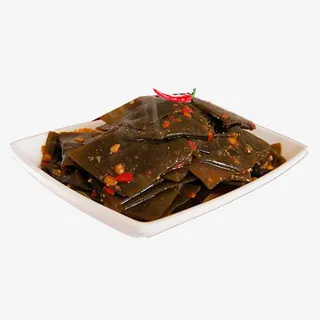 产品实物辣椒卤海带卤制品免抠