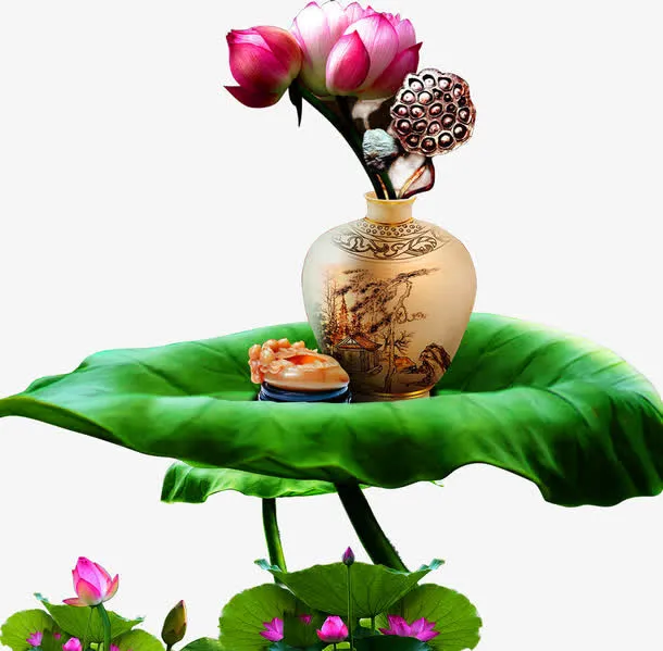 金色莲蓬免抠