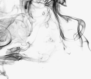 黑色朦胧烟雾创意免抠