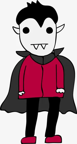 万圣节吸血鬼免抠