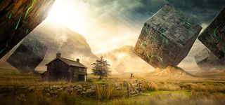 空间感立体特效摄影风景banner高清